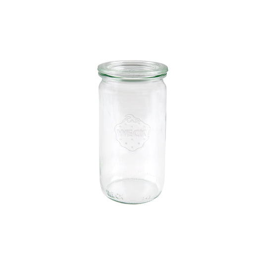 WECK CYLINDER GLASS JAR W/LID 340ml 60x130mm (975)