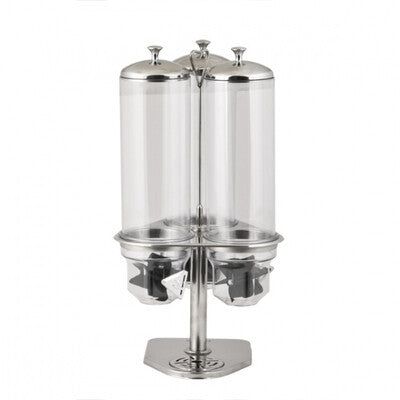 Sunnex Cereal Dispenser-18/10 | Triple | Revolving| 3X4.0Lt