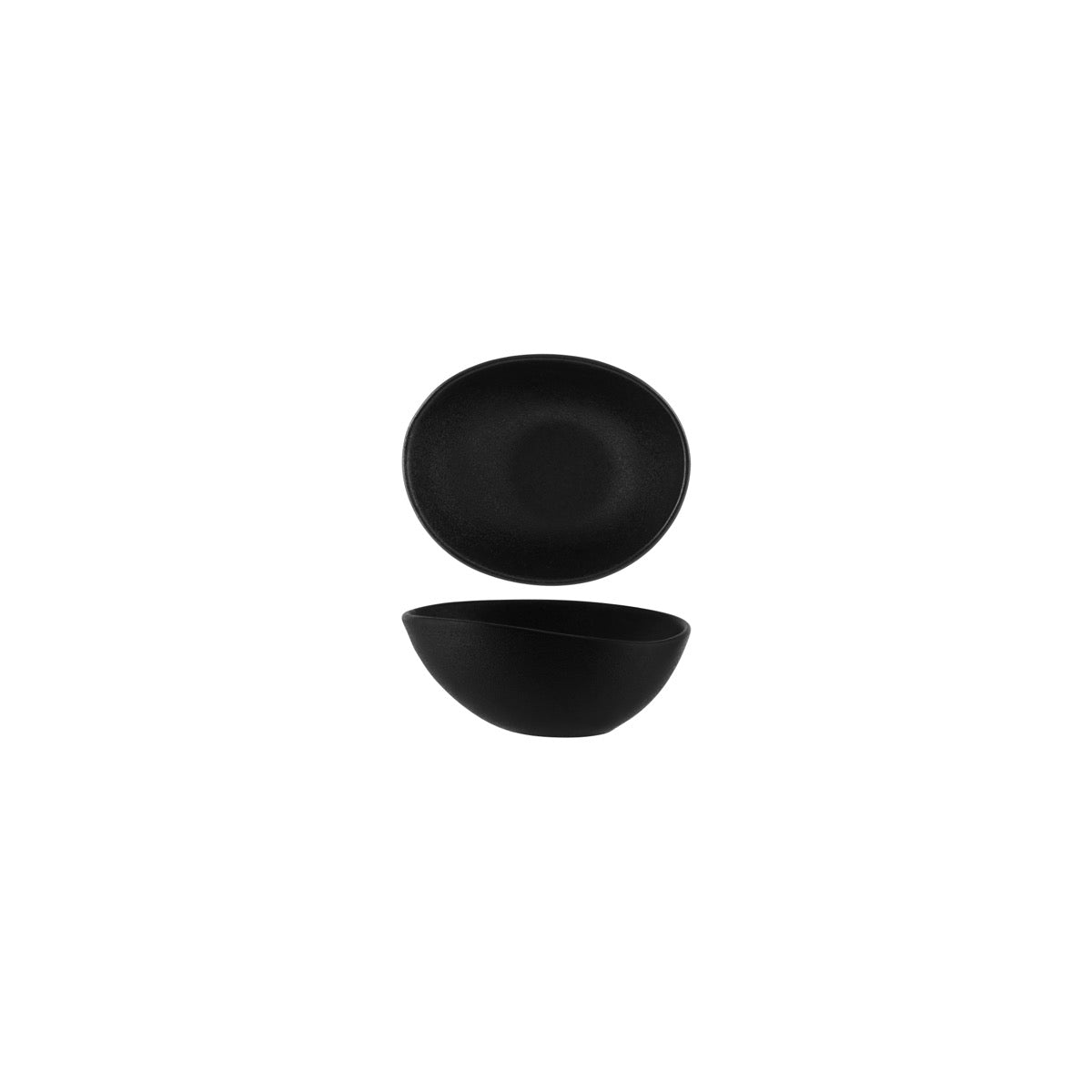 TABLEKRAFT TK BLACK TRIANGULAR BOWL 110x95x45mm BLACK