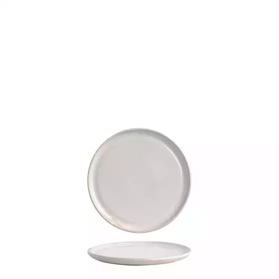 Gembrook White Round Flat Coupe Plate 200mm Pack of 6