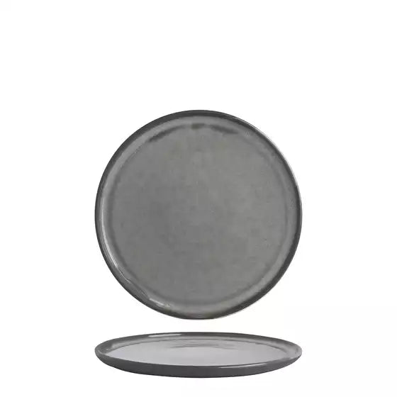 Gembrook Grey Round Flat Coupe Plate 280mm Pack of 4