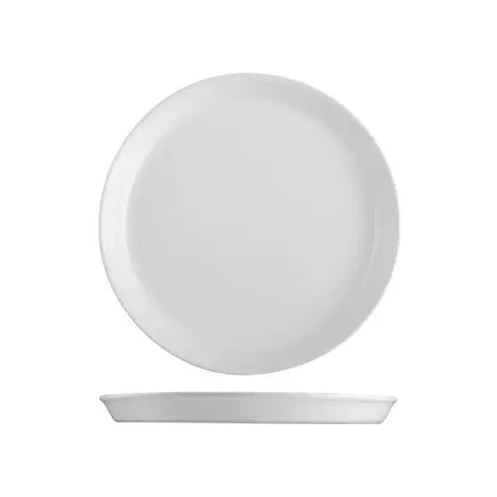 Finn White Round Tapered Plate - 250mm