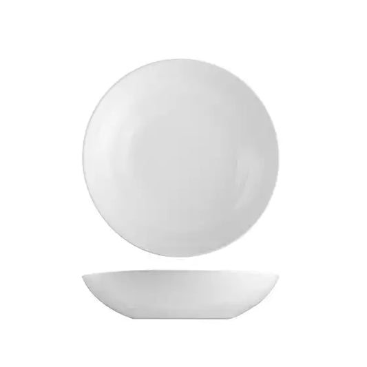 Aspen White Coupe Bowl - 210mm