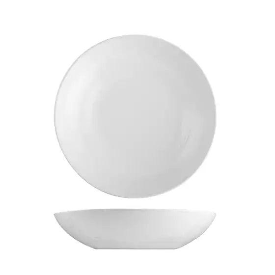 Aspen White Coupe Bowl - 240mm