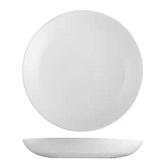 Aspen White Coupe Bowl - 300mm