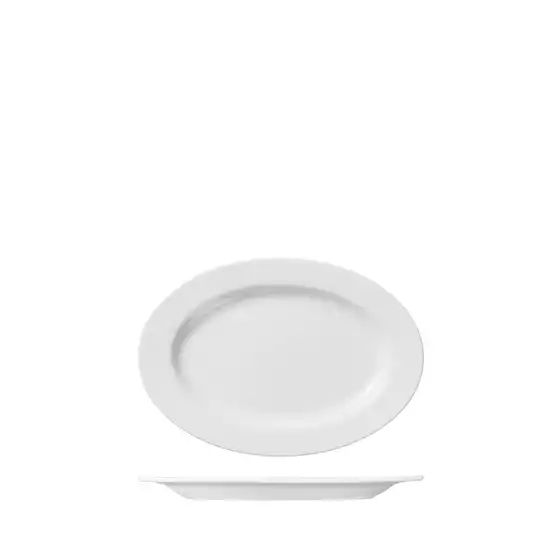 Ariane Prime Oval Plate Wide Rim 220x150mm (pack of 12)