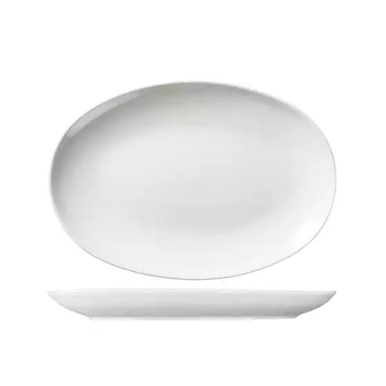Ariane Vital Oval Coupe Plate 320x220mm Pack of 6
