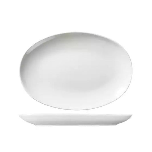 Ariane Vital Oval Coupe Plate 320x220mm (pack of 6)