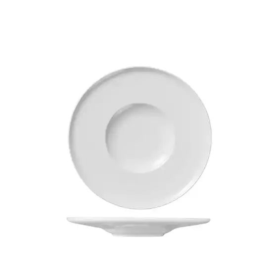 Ariane Serenity Gourmet Plate Flat Wide Rim 220mm (pack of 6)