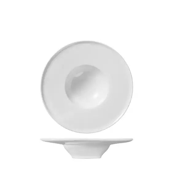 Ariane Serenity Gourmet Bowl Flat Wide Rim 220mm (pack of 6)