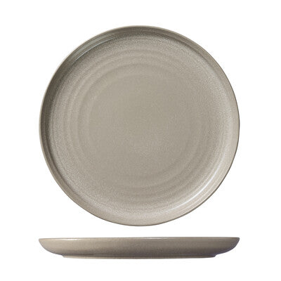 Ariane Artisan Granite-Beige Round Coupe Plate 300mm