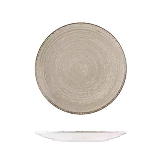 ID Fine Mocha Round Coupe Plate 230mm (pack of 12)
