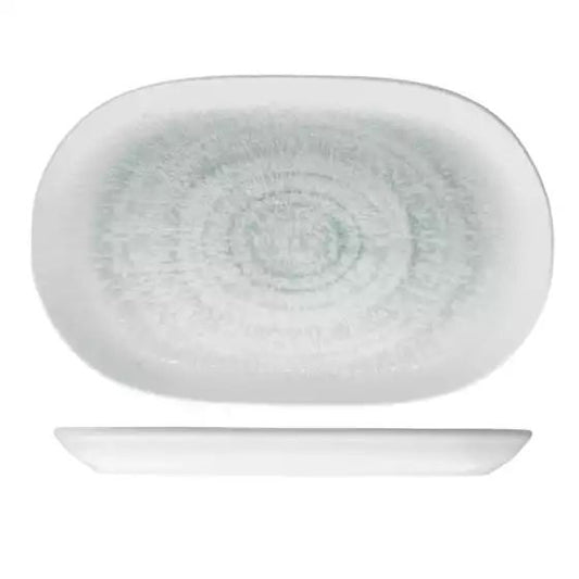ID Fine Glacier Oval Coupe Platter 370mm (pack of 6)