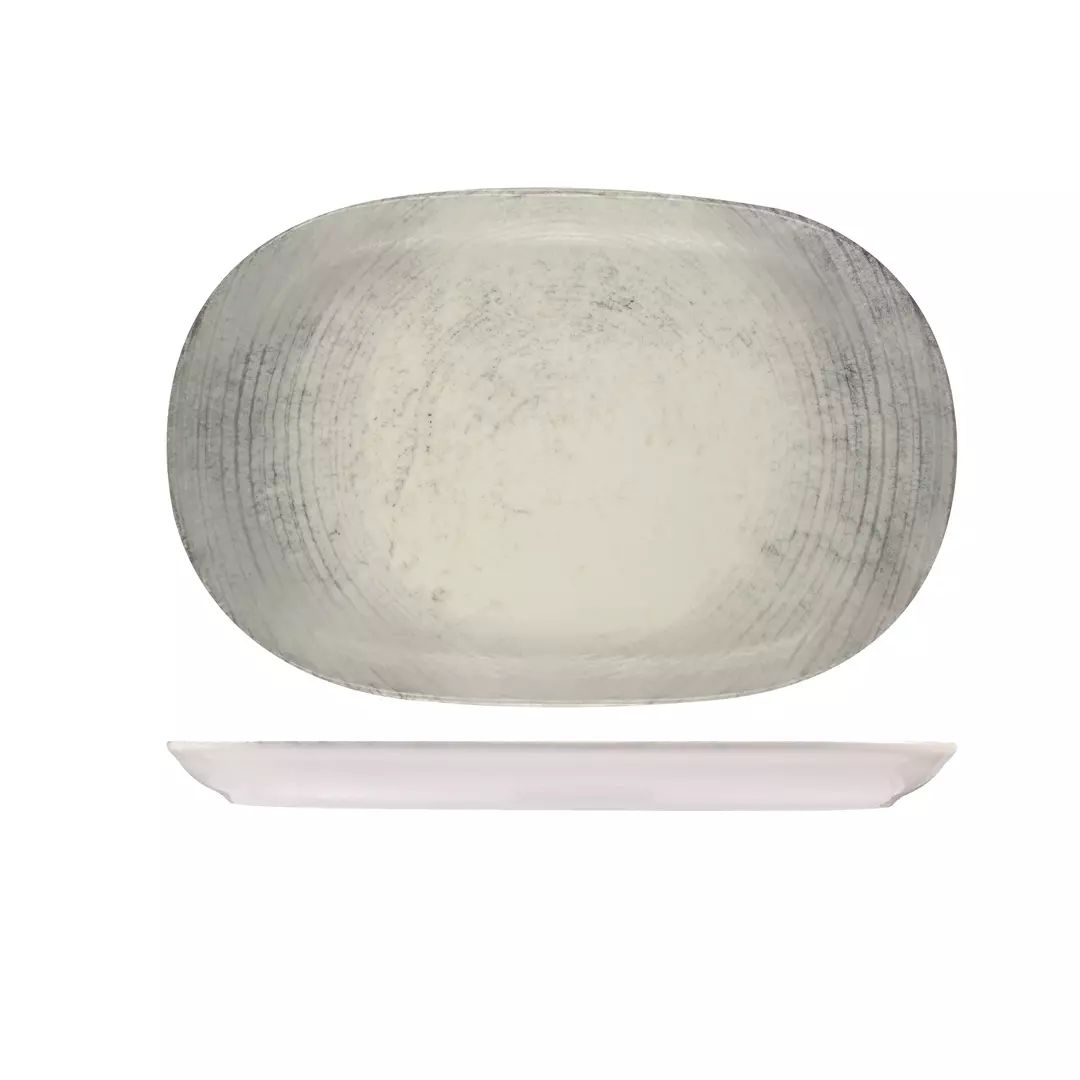 ID Fine Fume Oval Coupe Platter 370mm (pack of 6)