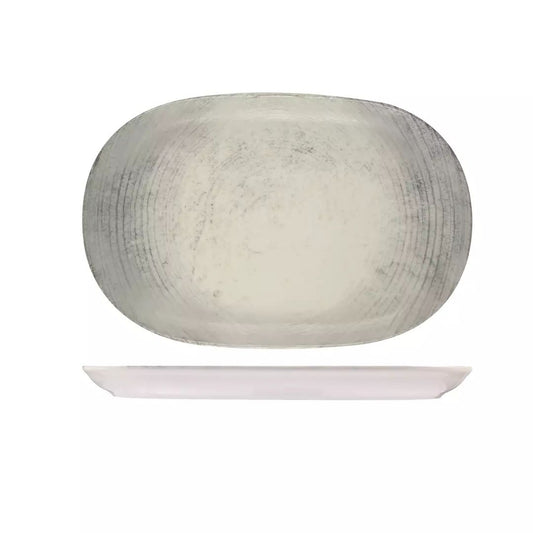ID Fine Fume Oval Coupe Platter 370mm (pack of 6)