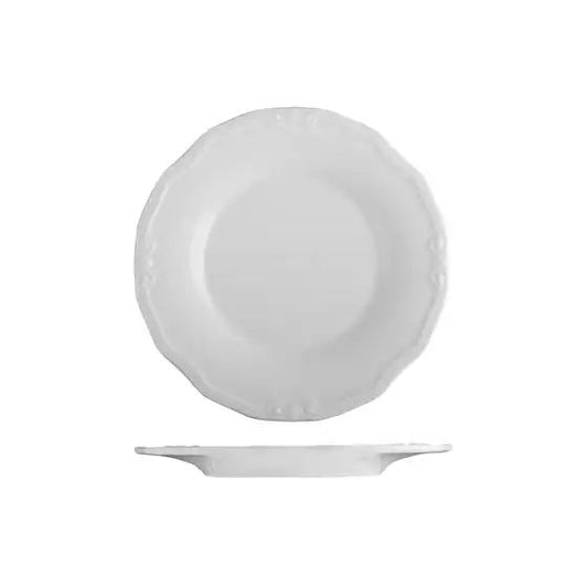 ID Fine Tiffany Round Scalloped Plate 200mm (pack of 12)