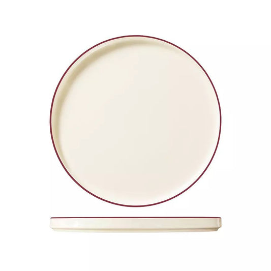 ID Fine Modest Round Walled Plate 255mm (pack of 6)