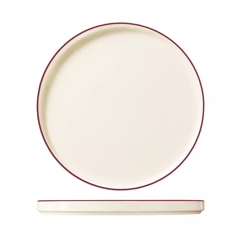 ID Fine Modest Round Walled Plate 280mm (pack of 6)
