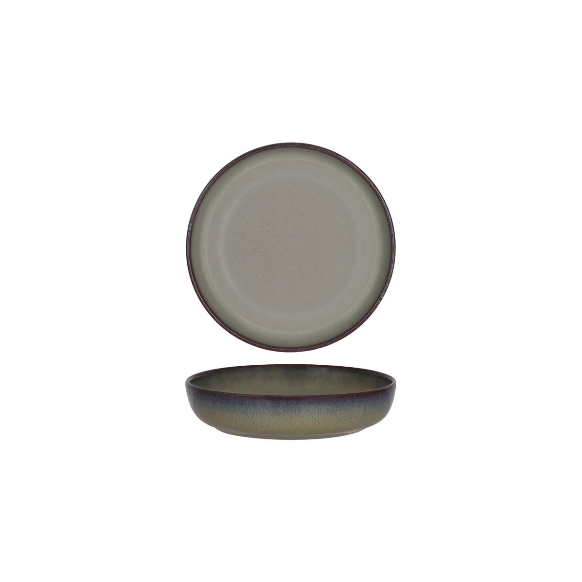 TABLEKRAFT ARTISTICA ROUND DEEP PLATE 180mm CANVAS