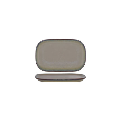 TABLEKRAFT ARTISTICA RECT COUPE PLATE 220x140mm CANVAS
