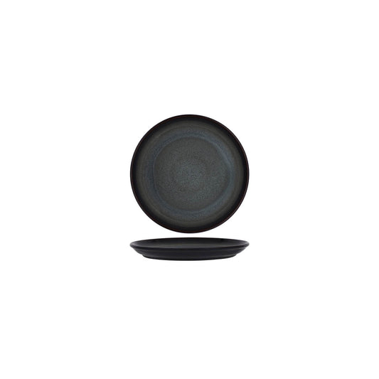 TABLEKRAFT ARTISTICA ROUND COUPE PLATE 160mm PEWTER