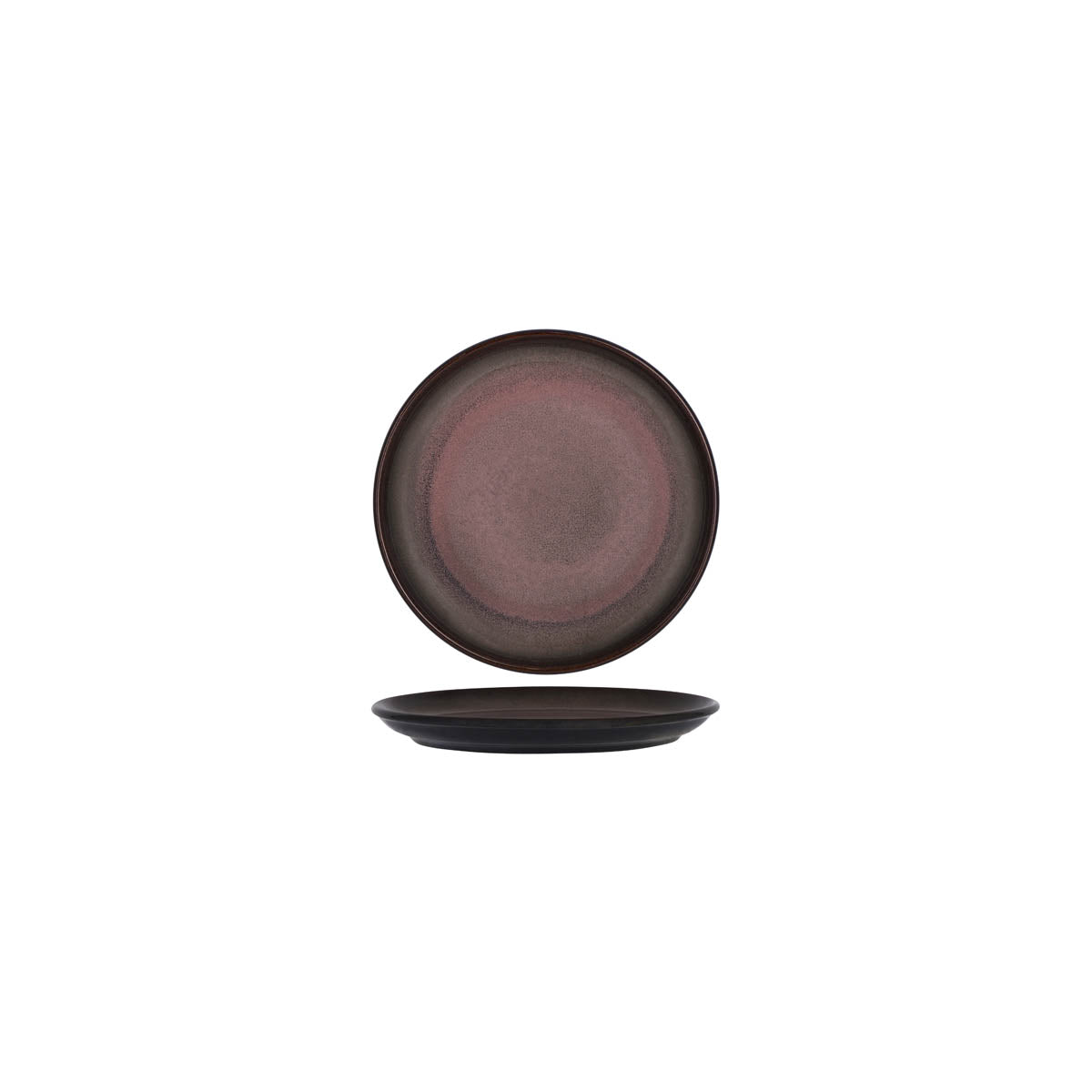 TABLEKRAFT ARTISTICA ROUND COUPE PLATE 160mm MULBERRY