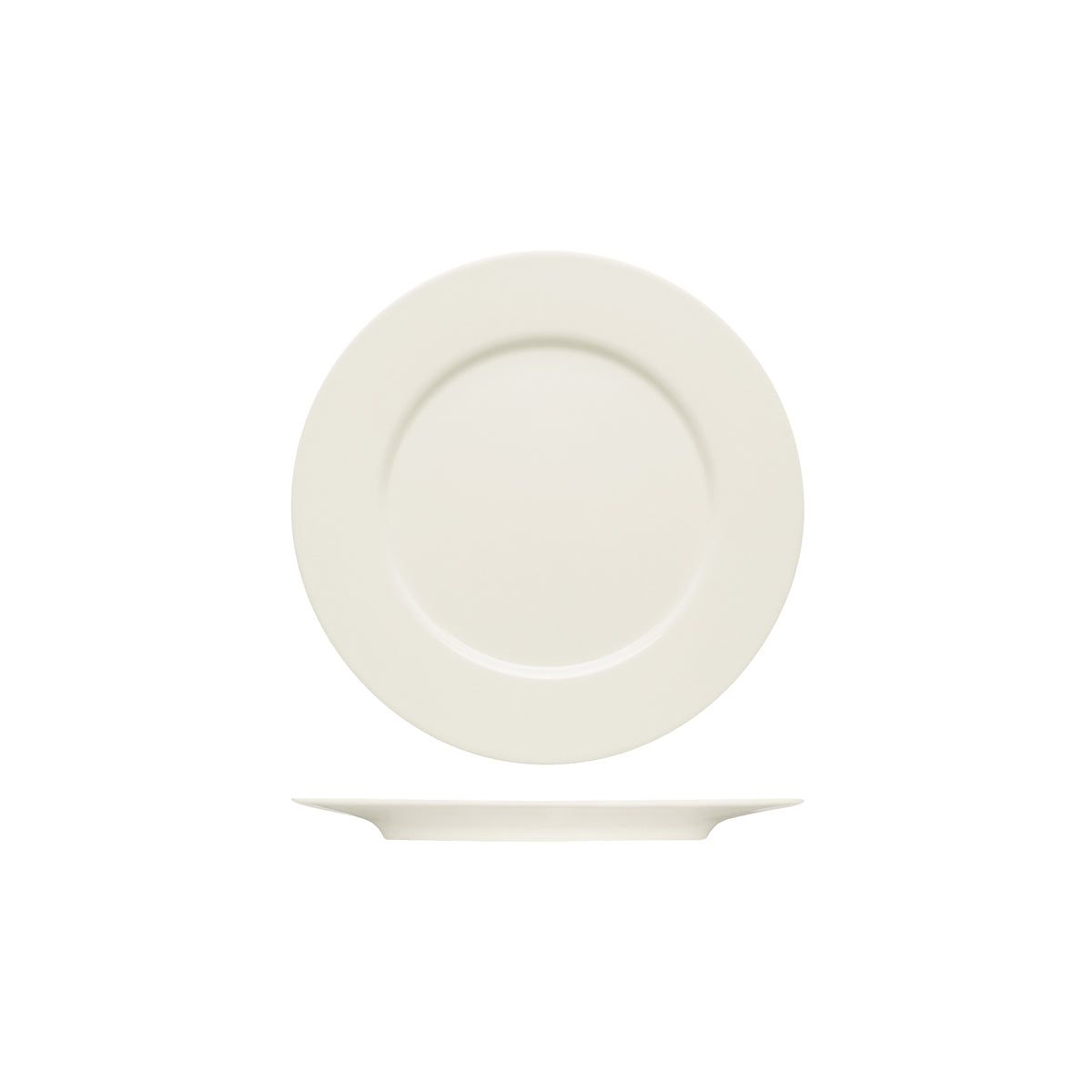 BAUSCHER PURITY FLAT PLATE w/RIM 260mm