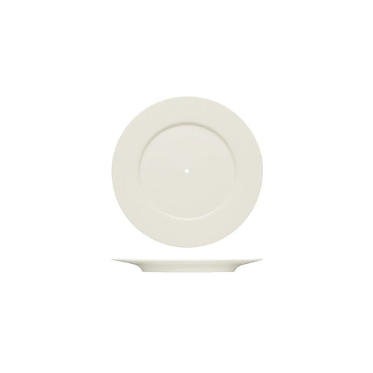 BAUSCHER PURITY RND PLATE w/RIM 220mm TO SUIT SERVING STAND