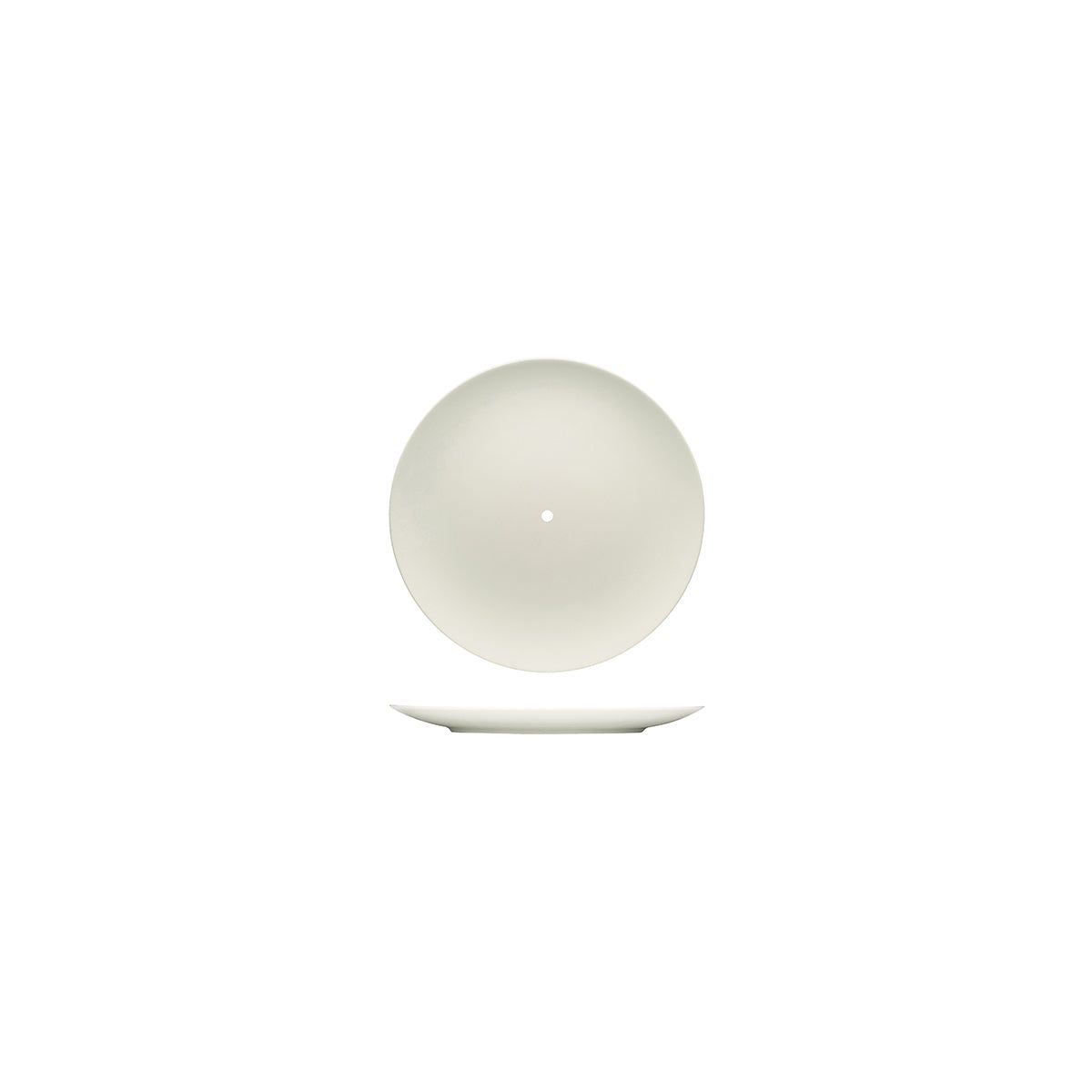 BAUSCHER PURITY RND COUPE PLATE 160mm TO SUIT SERVING STAND