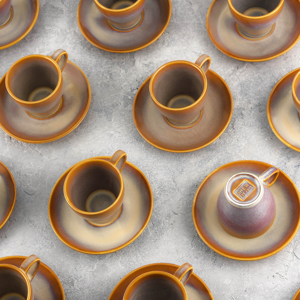 Brew Auburn Espresso Cup 90ml Pack of 6 — official