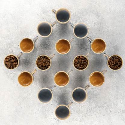Brew Azure Blue Cappuccino Cup 220ml Pack of 6 — official