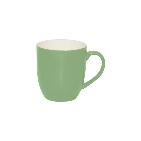 Brew-Sage/White Mug 380Ml Pack of 6