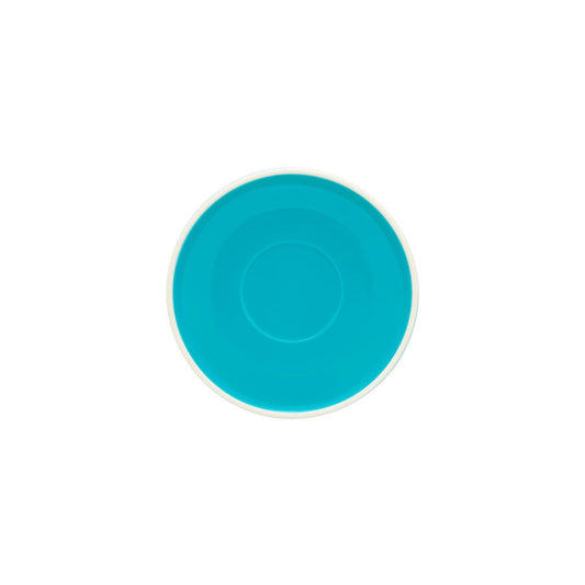 Brew-Teal/White Espresso Saucer To Suit Bw0300 Pack of 6