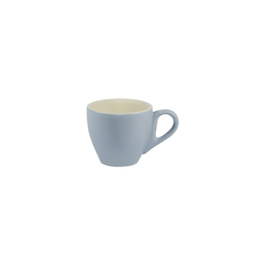 Brew-Silver Ice/White Matt Espresso Cup 90Ml Pack of 6