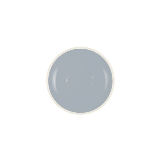 Brew-Silver Ice/White Matt Espresso Saucer Bw00800 Pack of 6