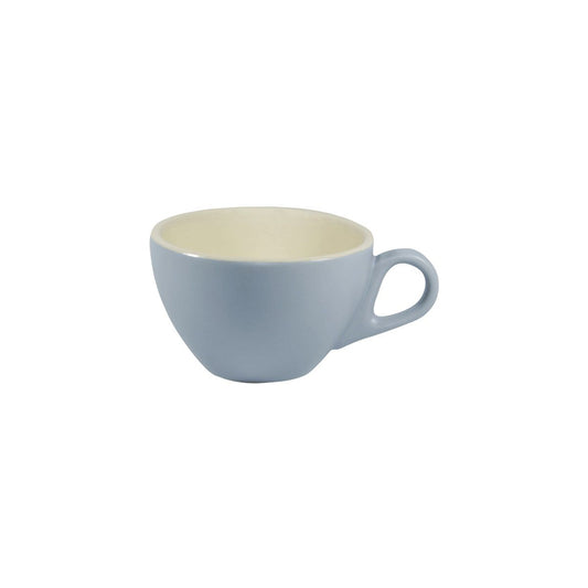 Brew-Silver Ice/White Matt Cappuccino Cup 220Ml Pack of 6
