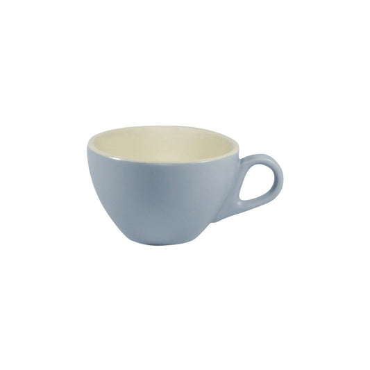 Brew-Silver Ice/White Matt Latte Cup 280Ml Pack of 6