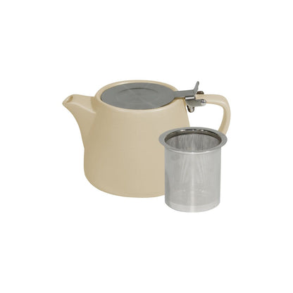 Brew-Harvest Stackable Matt Teapot 500Ml Ss Infuser/Lid