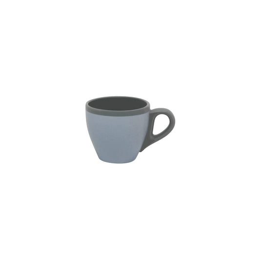 Brew-Silver Ice Matt/Gloss Two Tone Espresso Cup 90Ml Pack of 6