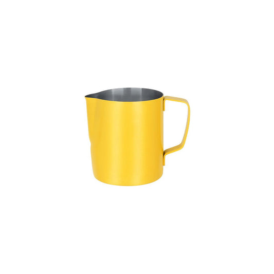 Brew Milk Frothing Jug S/S 600Ml Powder Coat Yellow Pack of 1