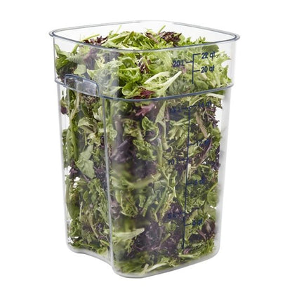 Cambro Fresh Pro Square Container Polycarbonate Clear 20.8Ltr