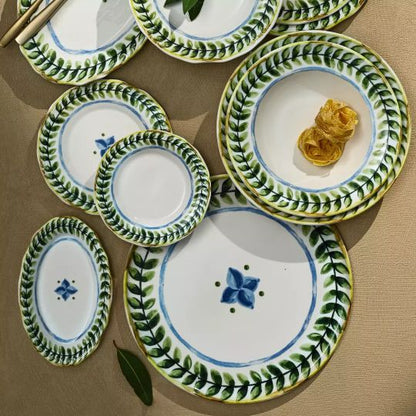 ID Fine Capri Oval Scalloped Plate 260mm Pack of 6