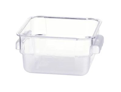 JiWins Square Food Storage Container Polycarbonate 180x180x100mm / 2.4Lt