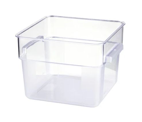 JiWins Square Food Storage Container Polycarbonate 225x225x190mm / 6.0Lt