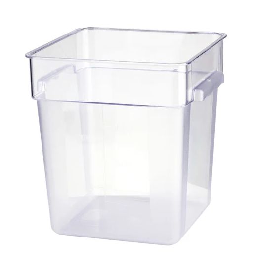 JiWins Square Food Storage Container Polycarbonate 285x285x320mm / 18.0Lt