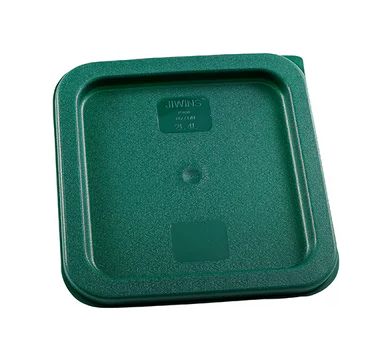 JiWins Square Lid to Suit Food Container Green 187x187mm 2/4Lt