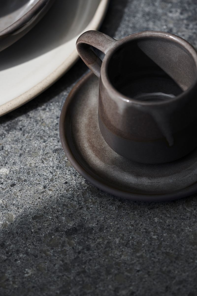 Gembrook Grey Coffee / Tea Cup 325ml Pack of 4