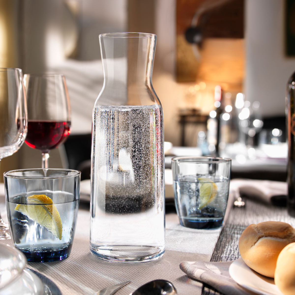 Bormioli Rocco Aquaria Carafe No Lid 1.1Lt Clear Pack of 6 — official