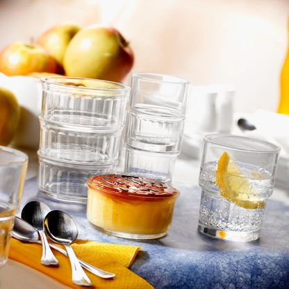 Bormioli Rocco Lyon Tumbler Stackable 160ml Clear Pack of 48 — official