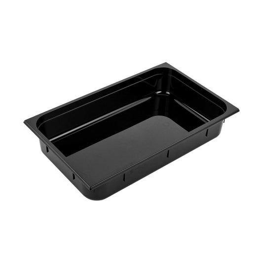 GASTRONORM PAN- POLYCARB 1/1 x 100mm12.6lt BLACK